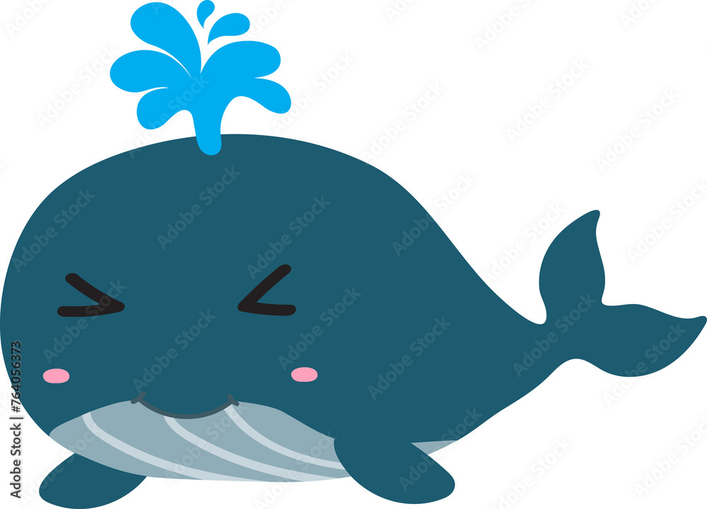 cute whale cartoon, sea animal cute whale cartoon, sea animal
