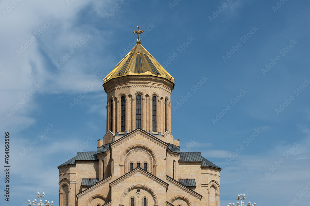 The Holy Trinity Cathedral of Tbilisi, Republic of Georgia.