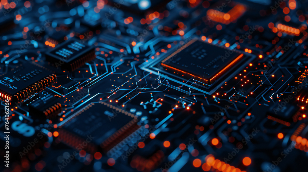 orange tech cyberpunk background orange tech cyberpunk background