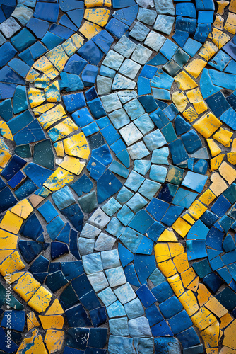 Abstract tiles texture pattern for background