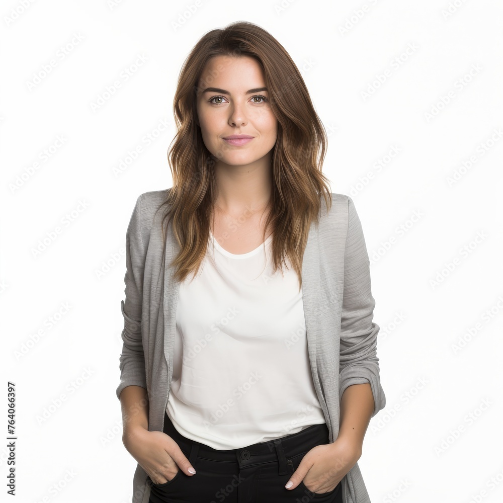 Portrait of a professional young woman suitable for corporate profiles Portrait of a professional young woman suitable for corporate profiles