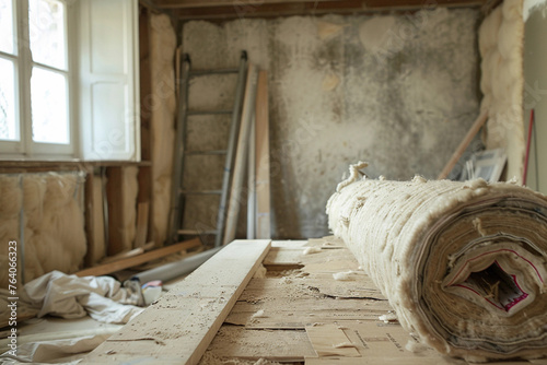 vacant house awaiting renovation