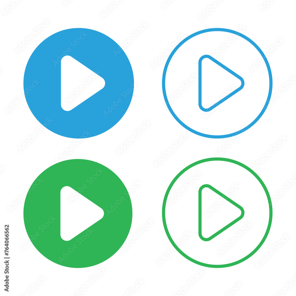 Black Play button icons set in flat style isolated on white background. Black play button Vector illustration sign on a white. Media, web and play symbol logo design, Digital Video Logo Template. Black Play button icons set in flat style isolated on white background. Black play button Vector illustration sign on a white. Media, web and play symbol logo design, Digital Video Logo Template.