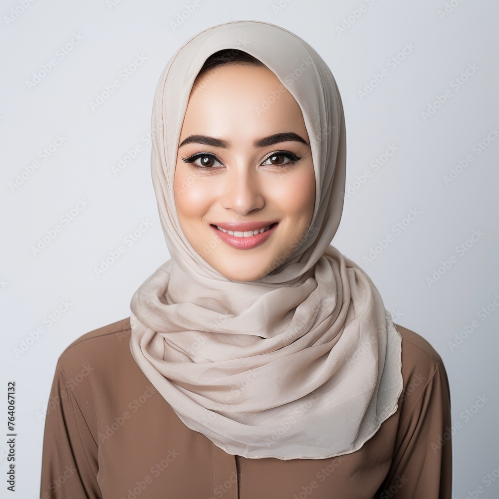 Portrait of a Young Muslim Woman for Cultural Diversity and Fashion Portrait of a Young Muslim Woman for Cultural Diversity and Fashion