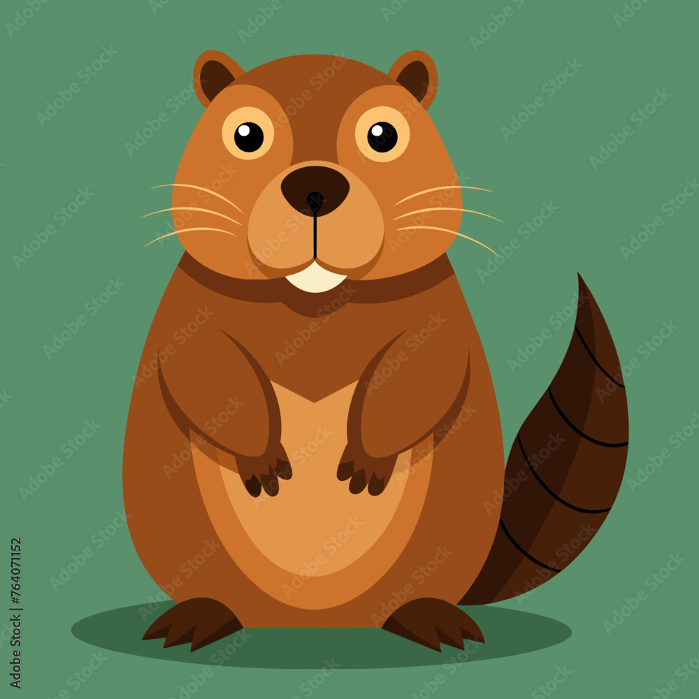 beaver cartoon illustration beaver cartoon illustration