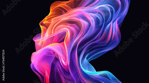 Colorful luxury gradient background
