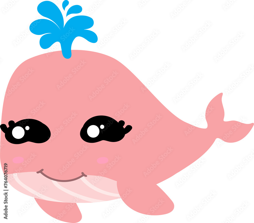 cute whale cartoon, sea animal cute whale cartoon, sea animal