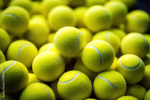many tennis balls © Belish