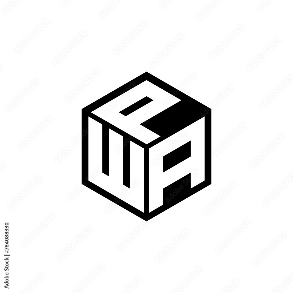 WAP letter logo design with white background in illustrator, cube logo, vector logo, modern alphabet font overlap style. calligraphy designs for logo, Poster, Invitation, etc. WAP letter logo design with white background in illustrator, cube logo, vector logo, modern alphabet font overlap style. calligraphy designs for logo, Poster, Invitation, etc.