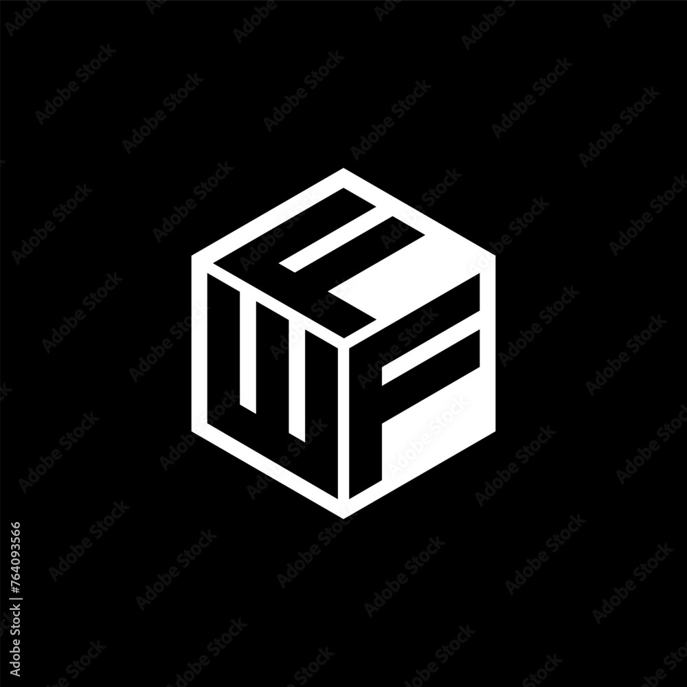 WFF letter logo design with black background in illustrator, cube logo, vector logo, modern alphabet font overlap style. calligraphy designs for logo, Poster, Invitation, etc. WFF letter logo design with black background in illustrator, cube logo, vector logo, modern alphabet font overlap style. calligraphy designs for logo, Poster, Invitation, etc.