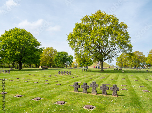 La Cambe German war cemetery in Normandy