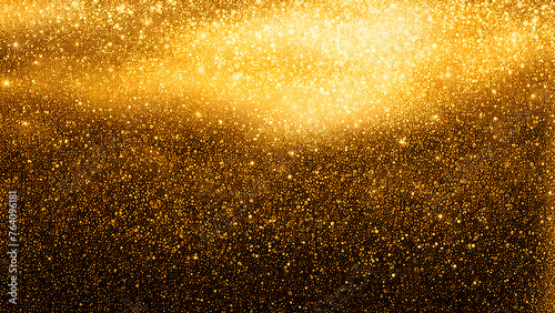 Abstract background composed of gold sand  golden abstract background  Christmas background 