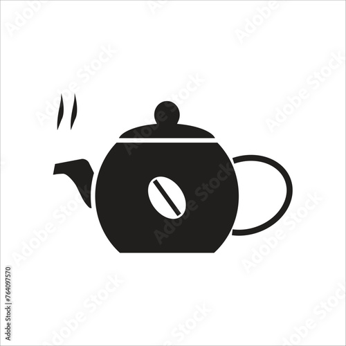 coffe pot icon line new template