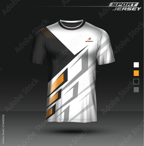 Sport Jersey editable and mockup