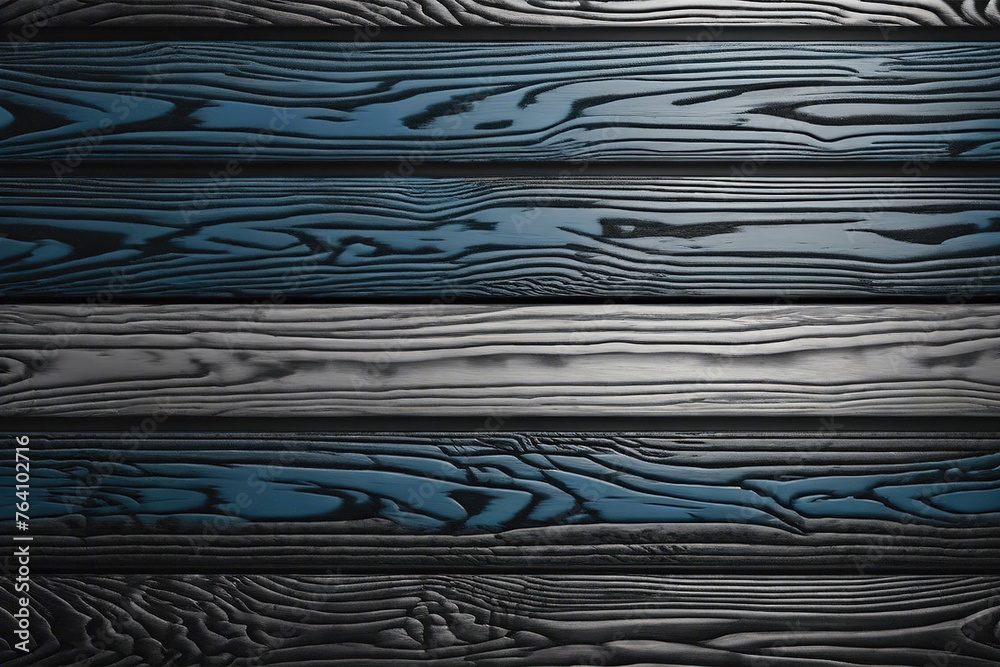 Luxury Style Black and White and Blue and Grey Interior wood wall wooden plank board texture background with grains and structures Luxury Style Black and White and Blue and Grey Interior wood wall wooden plank board texture background with grains and structures