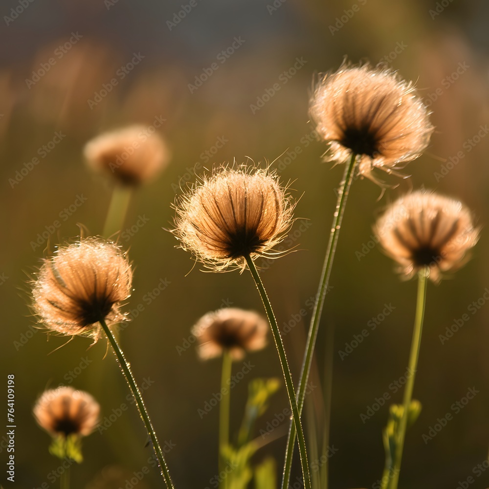 Soft autumn light accentuates the beauty of delicate flower seeds For Social Media Post Size Soft autumn light accentuates the beauty of delicate flower seeds For Social Media Post Size