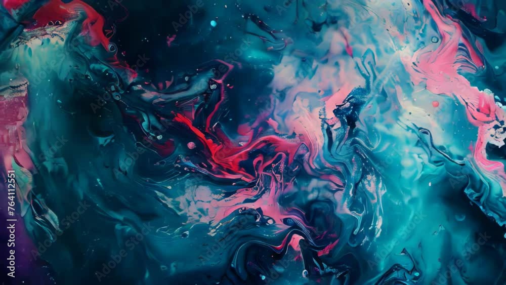 Abstract watercolor background. Blue, red and pink marble texture. Abstract watercolor background. Blue, red and pink marble texture.