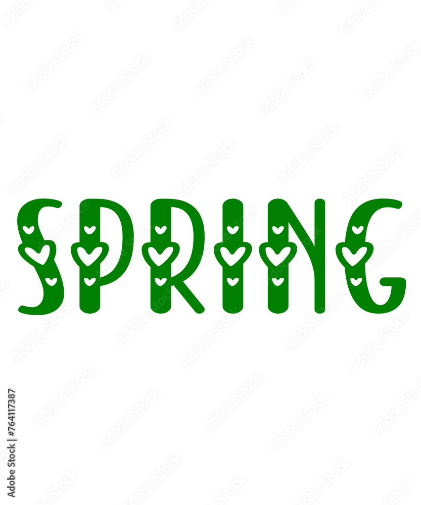 Spring typography design on plain white transparent isolated background for card, shirt, hoodie, sweatshirt, apparel, tag, mug, icon, poster or badge Spring typography design on plain white transparent isolated background for card, shirt, hoodie, sweatshirt, apparel, tag, mug, icon, poster or badge