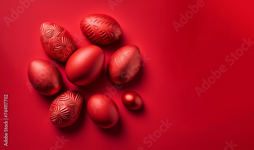 red easter header , AI generated image © galyna_p