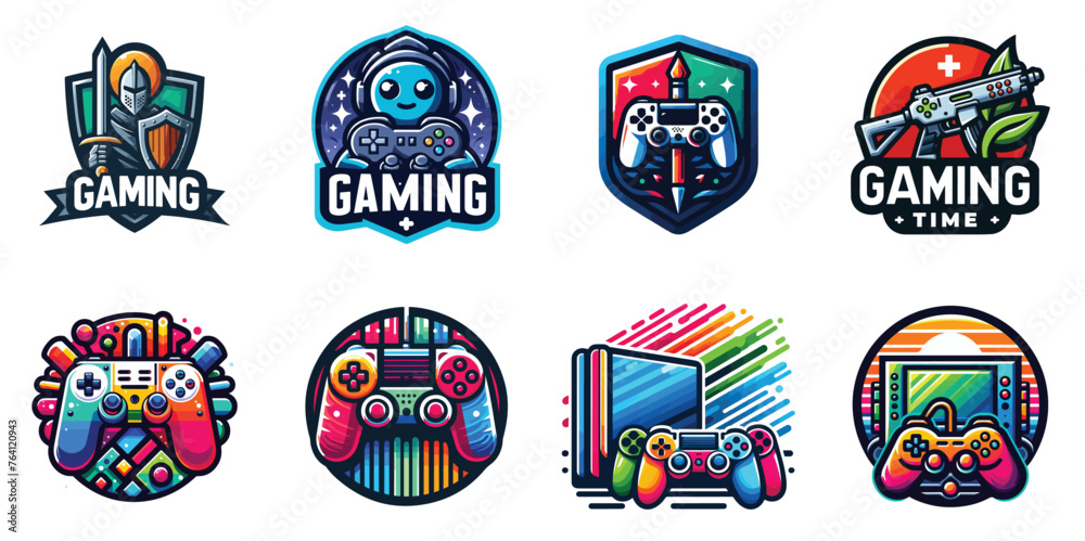 gaming t shirt and logo design