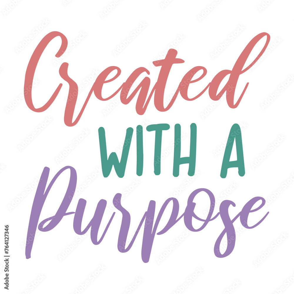 Created With A Purpose Svg