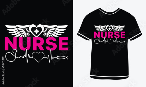 Nurse - Nurse T shirt design - vector art - Print 