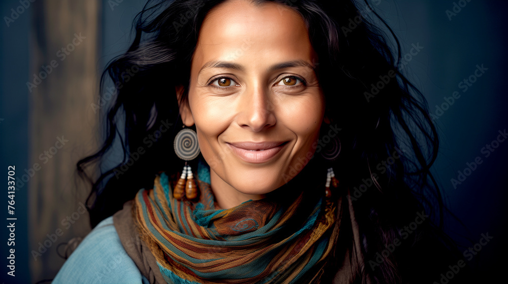 Portrait of an Indian Woman Portrait of an Indian Woman