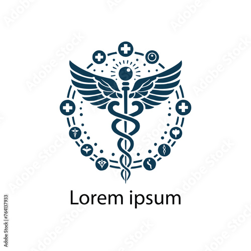 caduceus medical logo