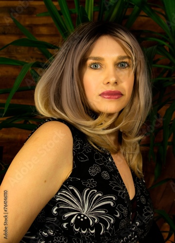 Portrait of a beautiful woman