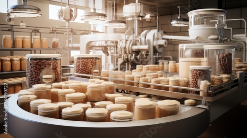 Generative AI Automated Peanut Butter Production Line