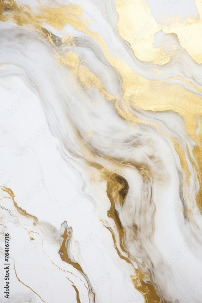 white marble with gold veining