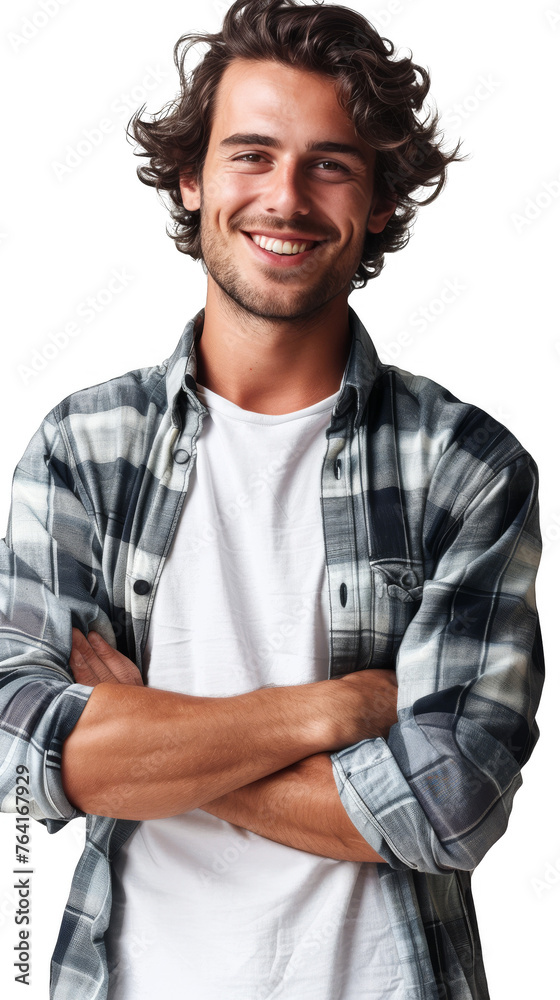 Young Male with Confident Smile, Transparent Isolation
Young Male with Confident Smile, Transparent Isolation