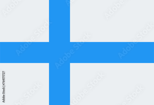 Finland flag  photo