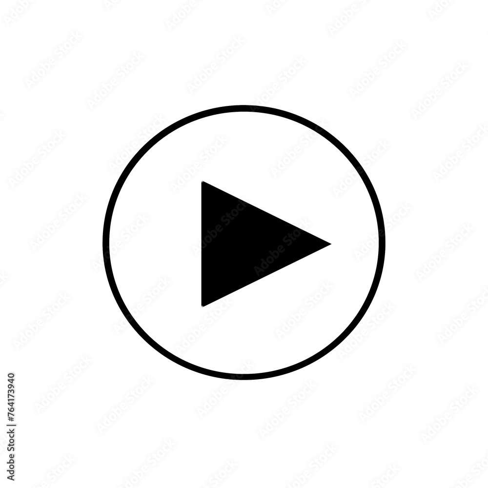 play button icon png - obrazy, fototapety, plakaty 