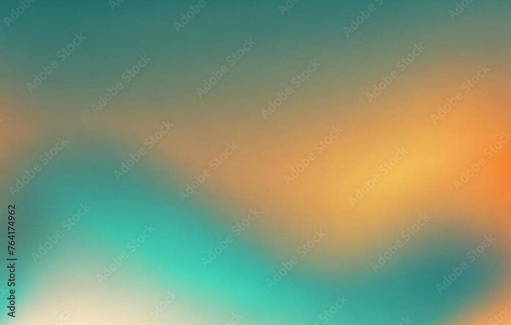 Naklejka premium Abstract colorful blur background green and yellow gradient vector illustration template for website banner backdrop poster