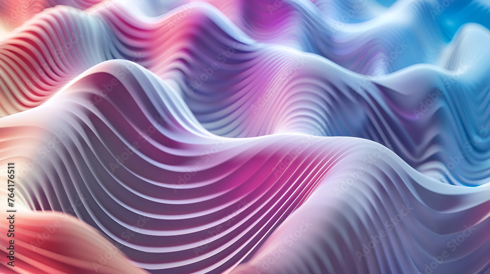 A purple wave with a purple background ,A colorful wave with purple and
