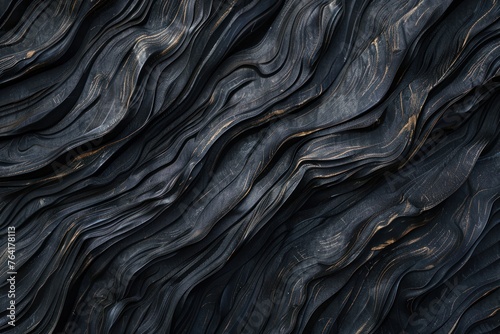 detailed ebony wood texture