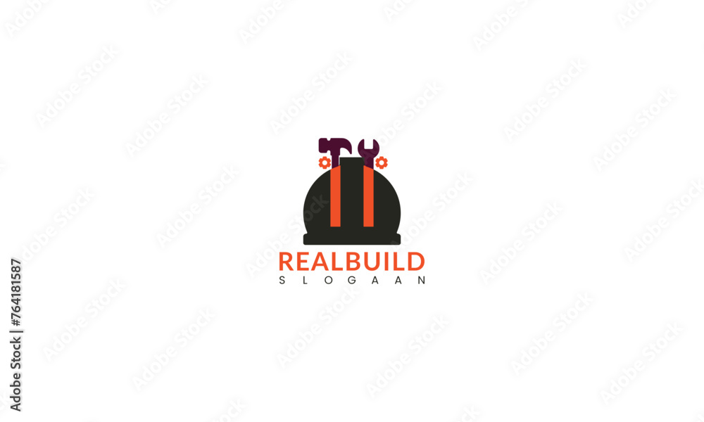construction logo templateluxury real estate logo