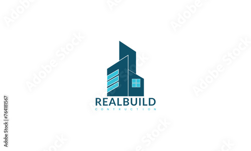 Building Construction Company Logo Design.home design logo 