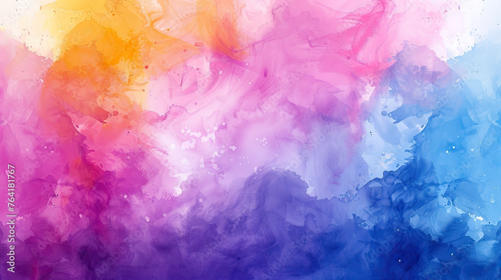 Fluid Harmony: Abstract Watercolor Bliss