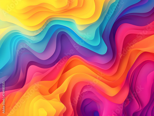 Colourful abstract gradient background