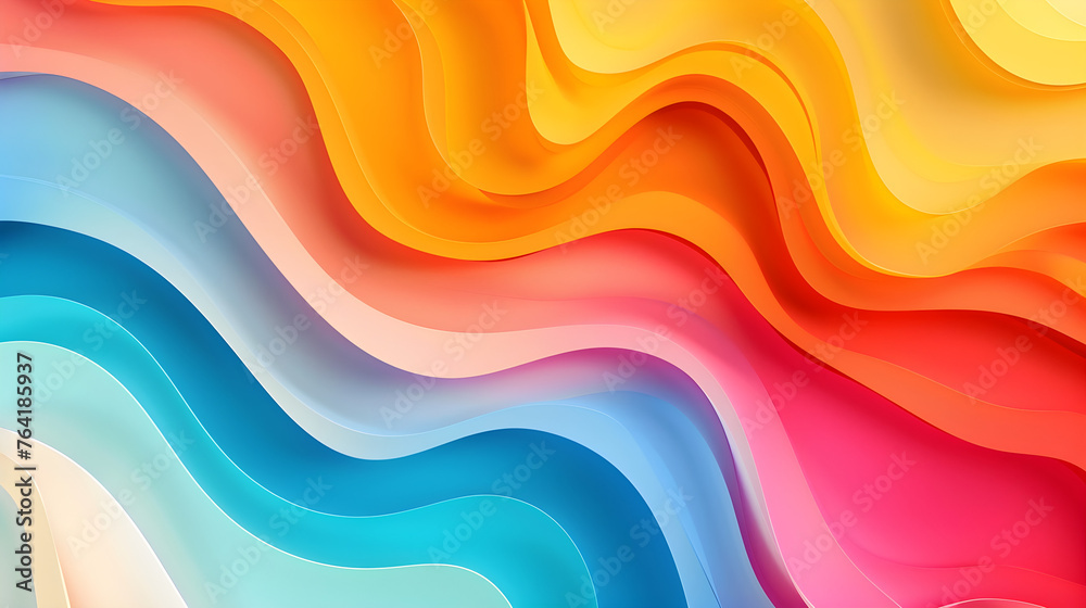 Colourful abstract gradient background