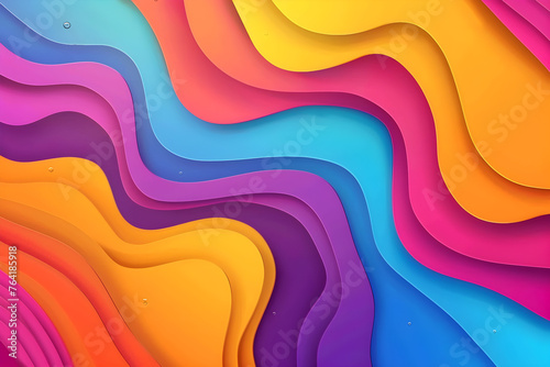 Colourful abstract gradient background