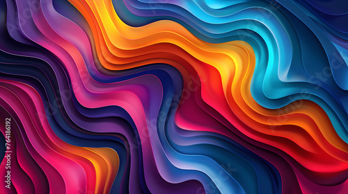 Colourful abstract gradient background