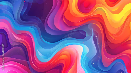 Colourful abstract gradient background