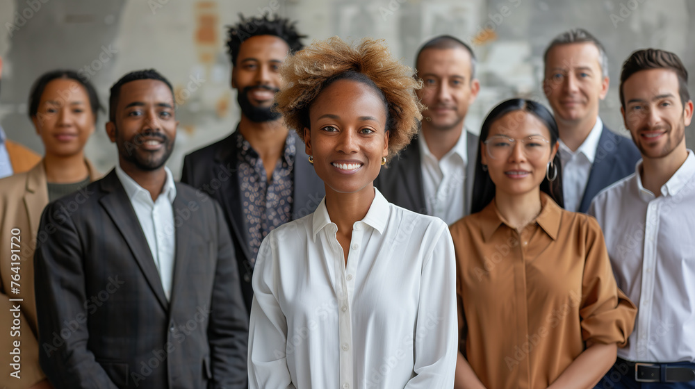 diverse group of professionals from various ethnicities, genders, and ages collaborate in an office setting, embodying diversity and inclusivity in the workplace. diverse group of professionals from various ethnicities, genders, and ages collaborate in an office setting, embodying diversity and inclusivity in the workplace.