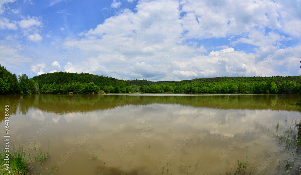 Fototapeta premium Kuru Lake in Duzce, Turkey.