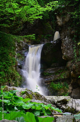 A view from Sarıyayla Waterfall in Akcakoca, Duzce, Turkey photo