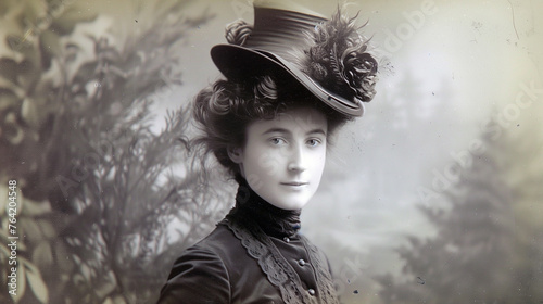Antique Photograph of a Women From the 1800's