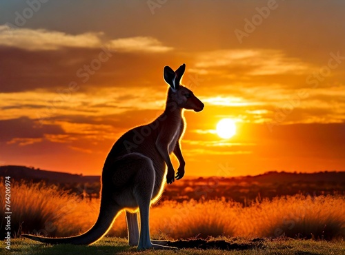 Kangaroo in Australia © D'Arcangelo Stock